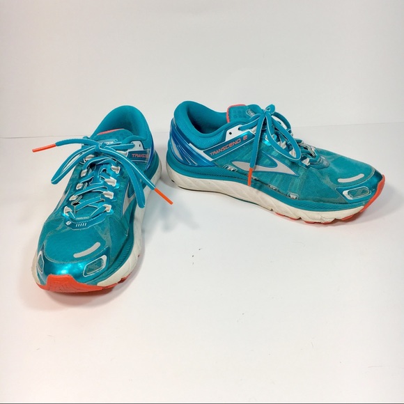 brooks transcend 2 womens blue